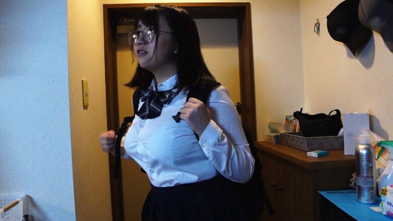 「ずっと君にぶち挿む事を夢みていたよ…」近所に住んでいる面識なしの地味な女子学生・発育 絶頂期のムチムチ爆乳アホみたいに鷲掴みしてハメた調教記録 1枚目